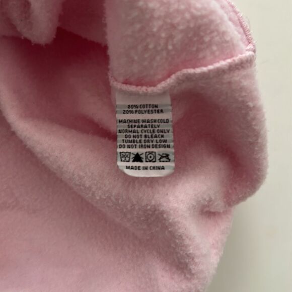 By Samii Ryan Shrooms All Over Print Pink Hoodie Medium MSRP $72 - Picture 7 of 7